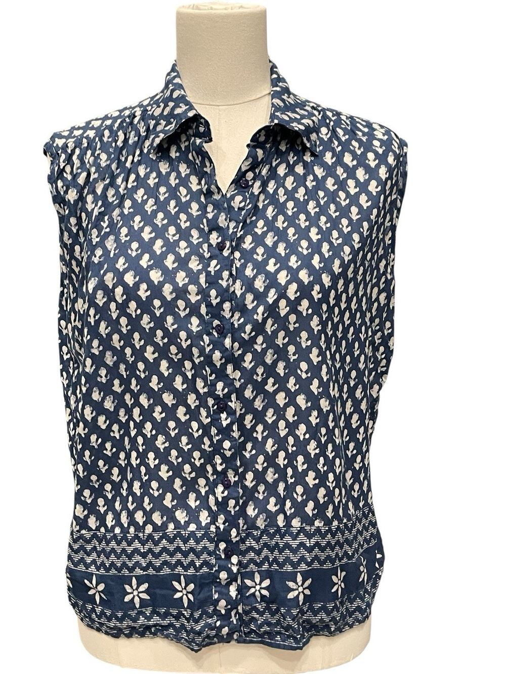 Maison Hotel Sleeveless Top Sz: Small